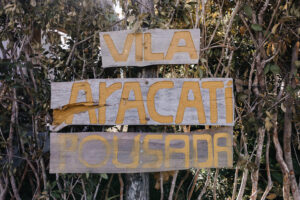 Placa Vila Aracati Pousada